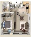 The Sanford Floor Plan The Sanford Floor Plan | Bigelow Commons